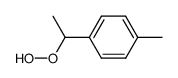 alpha-methyl-p-methylbenzyl hydroperoxide Structure