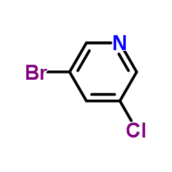 3-溴-5-氯吡啶结构式