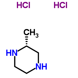 (R)-2-甲基哌嗪双盐酸盐结构式