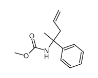 methyl (2-phenylpent-4-en-2-yl)carbamate结构式