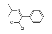 N-(2,2-Dichloro-1-phenylethylidene)isopropylamine Structure