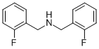 bis[(2-fluorophenyl)methyl]amine结构式