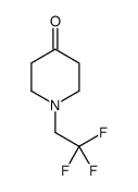1-(2,2,2-三氟乙基)哌啶-4-酮结构式