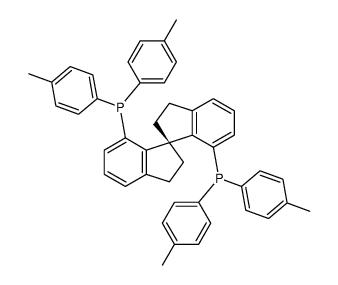 (S)-7,7'-双[二(对甲基苯基羟亚磷基))-1,1'-螺二氢茚结构式