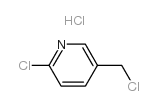 2-CHLORO-5-(CHLOROMETHYL)PYRIDINE HYDROCHLORIDE Structure