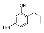 5-amino-2-propylphenol Structure