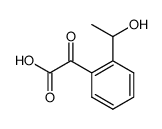 [2-(1-hydroxy-ethyl)-phenyl]-glyoxylic acid结构式