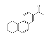 1-(5,6,7,8-tetrahydro-[2]phenanthryl)-ethanone Structure