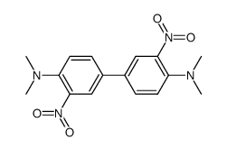 tetra-N-methyl-3,3'-dinitro-benzidine Structure