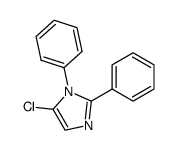 5-chloro-1,2-diphenyl-1H-imidazole Structure