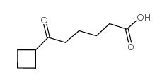6-cyclobutyl-6-oxohexanoic acid结构式