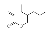 2-丙烯酸-2-乙基己酯的均聚物结构式