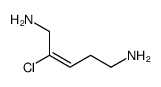 2-chloropent-2-ene-1,5-diamine Structure