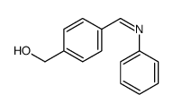 [4-(phenyliminomethyl)phenyl]methanol结构式