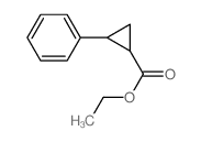 2-苯基环丙烷甲酸乙酯结构式