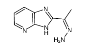 2-acetylimidazo[4,5-b]pyridine hydrazone Structure