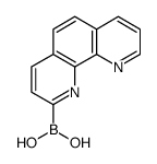 B-1,10-Phenanthrolin-2-yl-boronic acid结构式