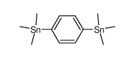 1,4-bis(trimethylstannyl)benzene Structure