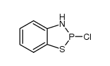 2-chloro-4,5-benzo-1,3,2-thiazaphospholane结构式
