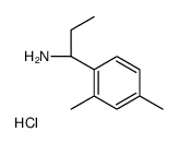 (S)-1-(2,4-二甲基苯基)丙-1-胺盐酸盐结构式