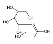 2-乙酰氨基-2-脱氧-d-半乳糖醇结构式