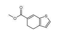 4,5-dihydrobenzo[b]thiophene-6-carboxylic acid methyl ester Structure