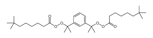 1,3-Bis-(2-neodecanoylperoxyisopropyl)-benzene结构式