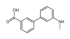 3’-(甲基氨基)联苯-3-羧酸结构式