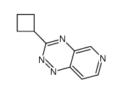 3-cyclobutylpyrido[3,4-e][1,2,4]triazine结构式