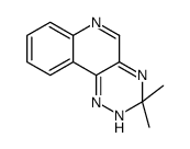 3,3-dimethyl-2H-[1,2,4]triazino[5,6-c]quinoline结构式