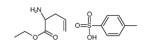 (S)-alpha-Allylglycine ethyl ester p-toluenesulfonate结构式