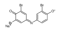 2,3',6-三溴-靛酚钠盐结构式