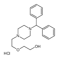 Decloxizine hydrochloride structure
