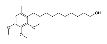 10-(2,3,4-trimethoxy-6-methylphenyl)decan-1-ol结构式