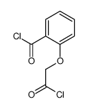 2-(2-chloro-2-oxoethoxy)benzoyl chloride Structure