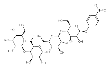 p-nitrophenyl b-d-cellotetraoside Structure