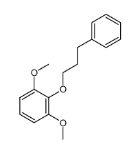 2,6-dimethoxyphenyl 3-phenylpropyl ether Structure