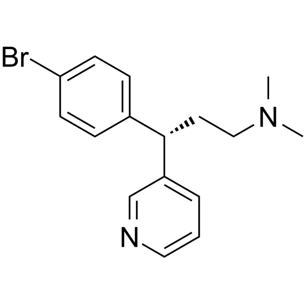 dexbrompheniramine structure