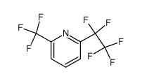 2-Pentafluoroethyl-6-trifluoromethyl-pyridine Structure