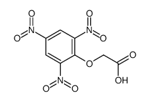 2-(2,4,6-trinitrophenoxy)acetic acid结构式