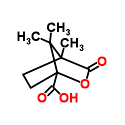 (-)-樟脑烷酸结构式