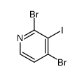 2,4-二溴-3-碘吡啶结构式