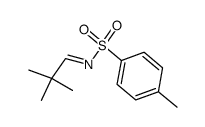 N-(2,2-dimethylpropylidene)-p-toluenesulfonamide结构式