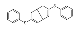 2,5-bis(phenylsulfanyl)-1,3a,6,6a-tetrahydropentalene结构式
