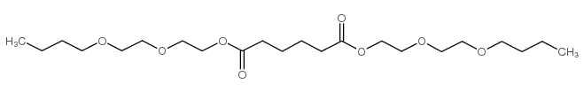 bis(2-(2-butoxyethoxy)ethyl) adipate structure