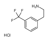 3-(三氟甲基)苯乙胺盐酸盐结构式
