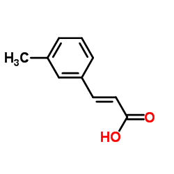 反式-3-甲基肉桂酸结构式