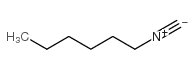 Hexane, 1-isocyano-结构式