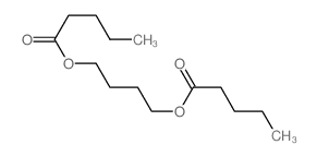 Pentanoic acid,1,4-butanediyl ester (9CI) Structure