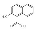 2-甲基-1-萘甲酸结构式
